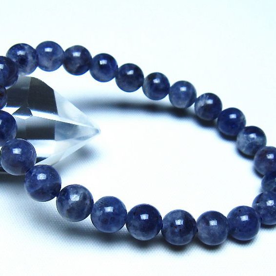 アイオライト ブレスレット 8mm [t383-5142]