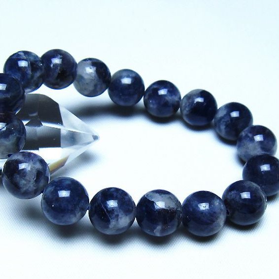 アイオライト ブレスレット 12mm [t383-5159]