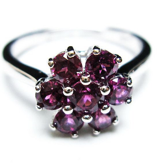 キャンディピンク ガーネット 指輪 (13号)[T384-1507]