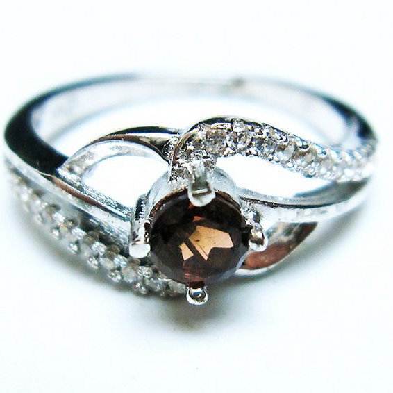 赤トルマリン 指輪 (10号)[T384-1567]