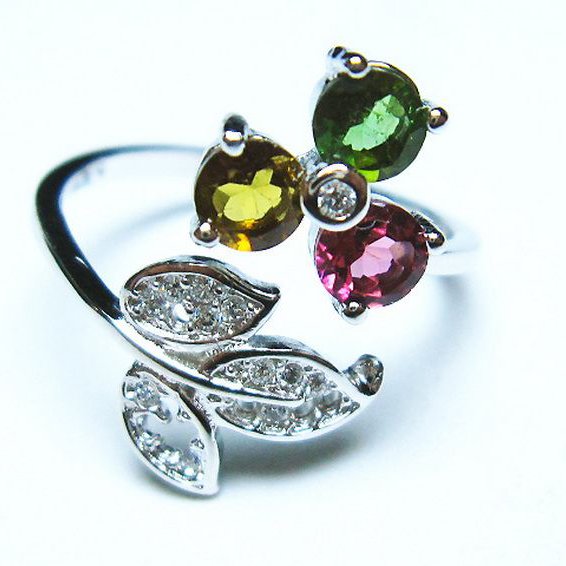 トルマリン 指輪 (13号)[T384-1660]