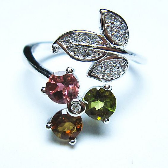 トルマリン 指輪 (12号)[T384-1666]