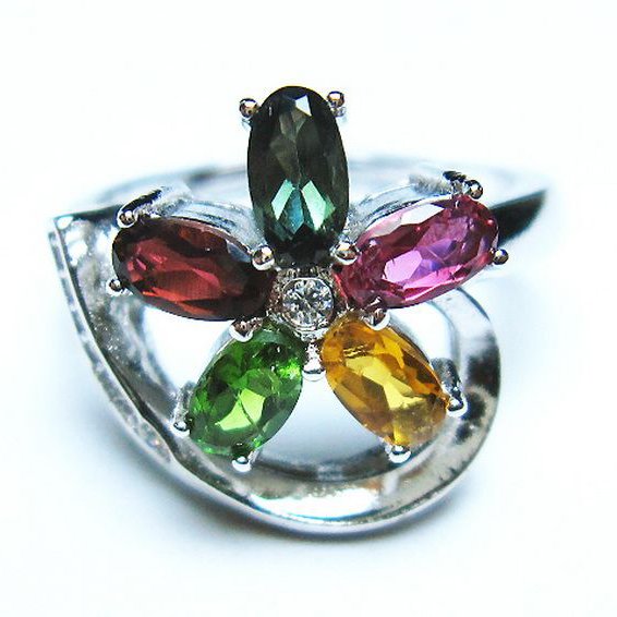 トルマリン 指輪 (12号)[T384-1684]