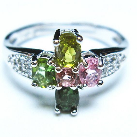 トルマリン 指輪 (14号)[T384-1703]