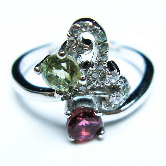 トルマリン 指輪 (14号)[T384-1741]