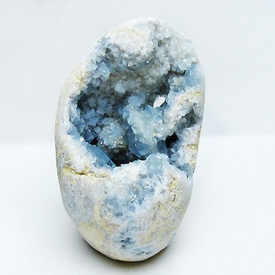 1.7Kg セレスタイト 天青石 原石[T385-14513]