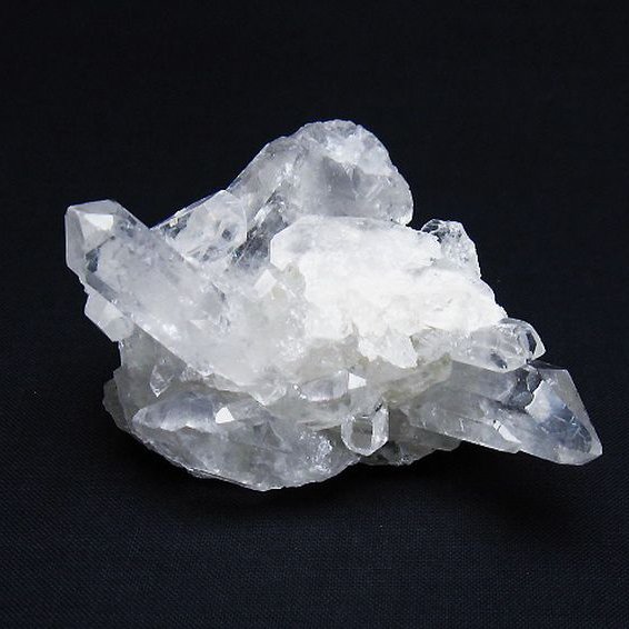アーカンソー州産 水晶クラスター[T386-7433]