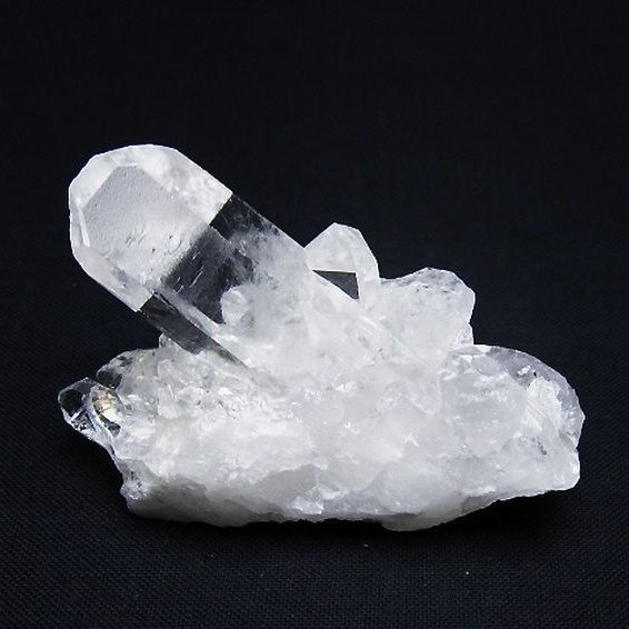 アーカンソー州産 水晶クラスター[T386-7581]