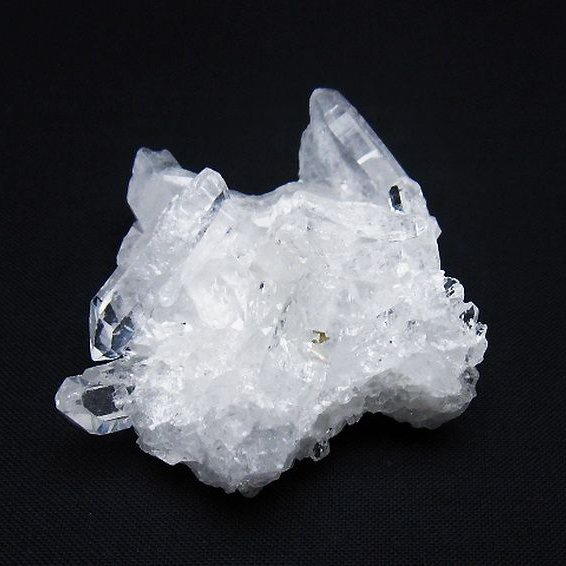 アーカンソー州産 水晶クラスター [t386-7595]