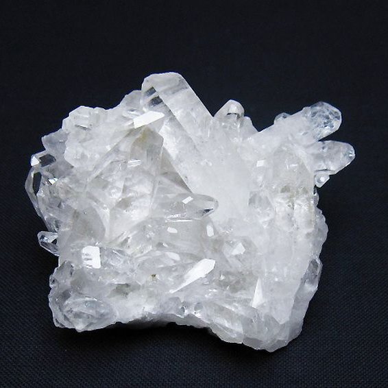 アーカンソー州産 水晶クラスター[T386-7672]