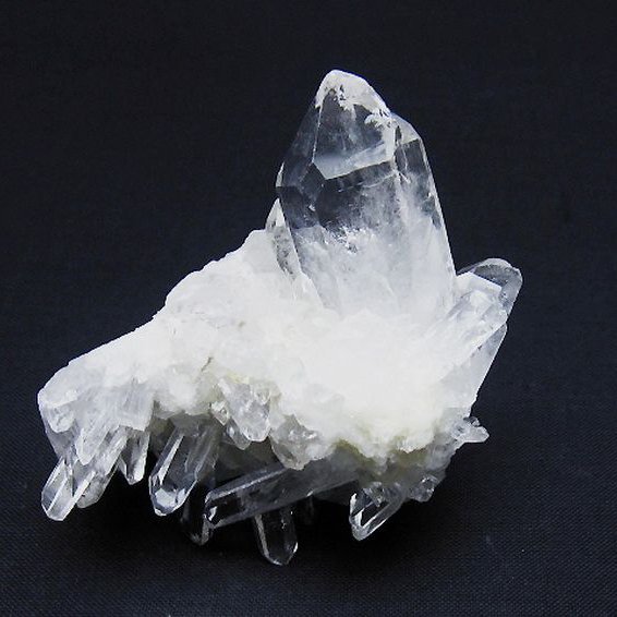 アーカンソー州産 水晶クラスター[T386-7706]