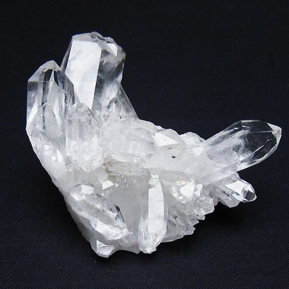 アーカンソー州産 水晶クラスター [t386-7718]