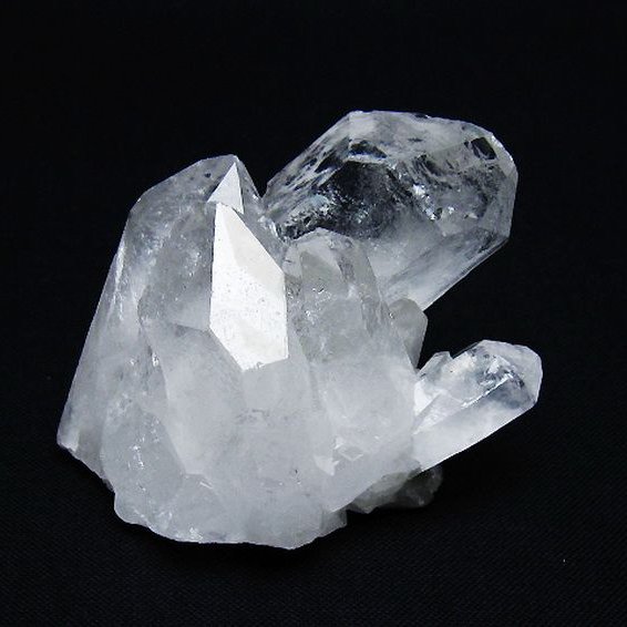 アーカンソー州産 水晶クラスター [t386-8017]