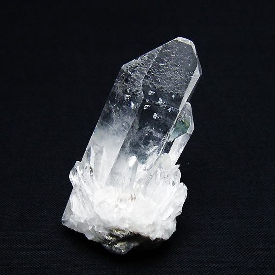 アーカンソー州産 水晶クラスター [t386-8191]