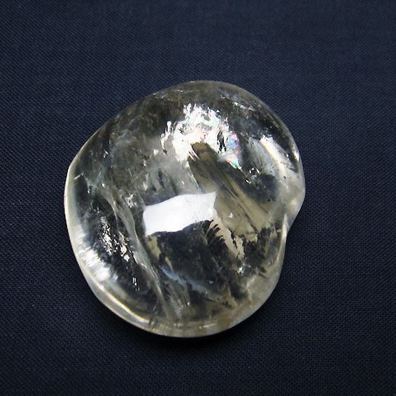 ヒマラヤ水晶 ハート 置物[T387-14034]