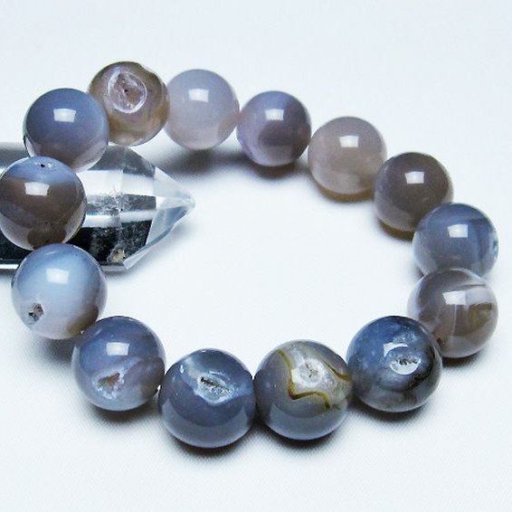 アゲート笑口 ブレスレット 16mm [T39-2790]