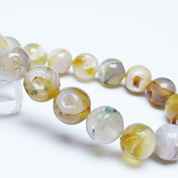 アゲート笑口 ブレスレット 12mm [T39-3207]