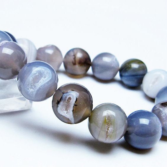 アゲート笑口 ブレスレット 14mm [T39-3238]