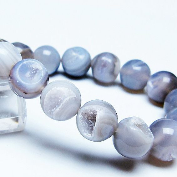 アゲート笑口 ブレスレット 14mm [T39-3248]