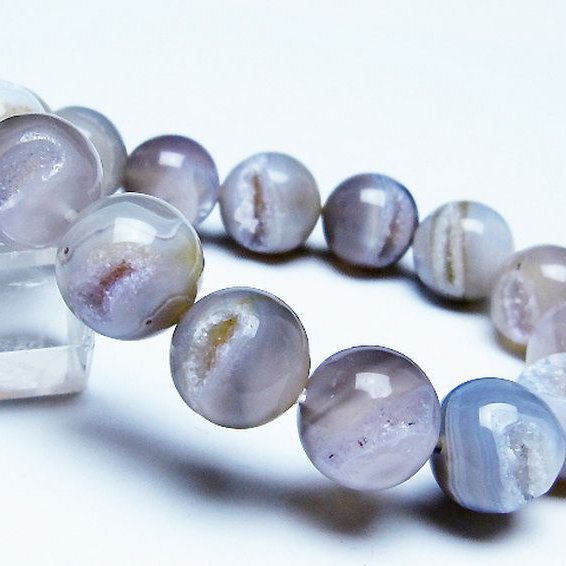 アゲート笑口 ブレスレット 14mm [T39-3249]