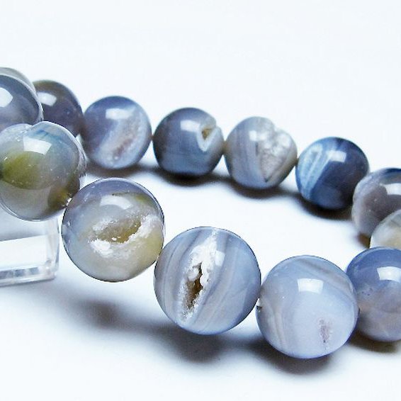 アゲート笑口 ブレスレット 16mm [T39-3267]