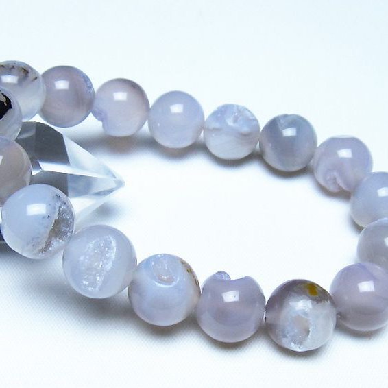 アゲート笑口 ブレスレット 12mm [t39-3372]