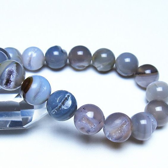 アゲート笑口 ブレスレット 12mm [t39-3384]