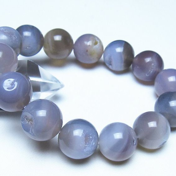 アゲート笑口 ブレスレット 16mm [t39-3433]