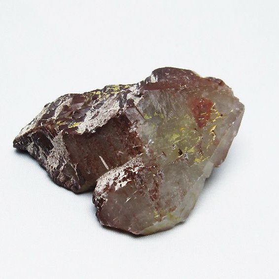 レッドファントム水晶クラスター[T397-2104]