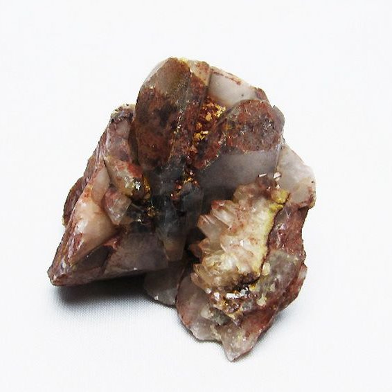 レッドファントム水晶クラスター[T397-2122]