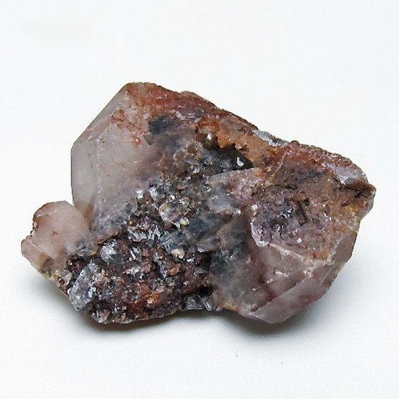 レッドファントム水晶クラスター[T397-2669]