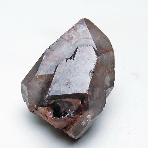 レッドファントム水晶クラスター[T397-2673]