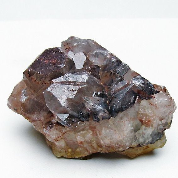 レッドファントム水晶クラスター[T397-2711]