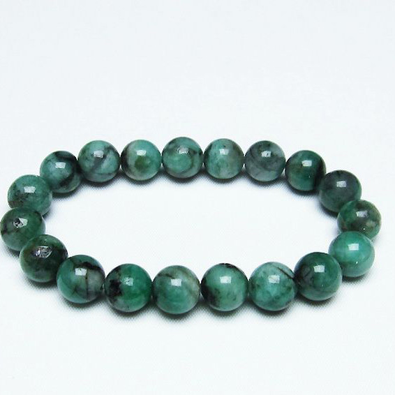 エメラルド ブレスレット 11mm [T398-8416]