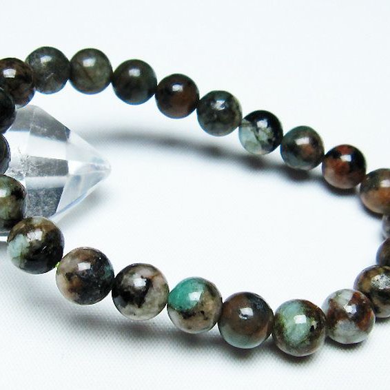 エメラルド ブレスレット 9mm [T398-9109]