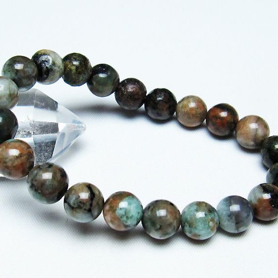 エメラルド ブレスレット 10mm [T398-9119]