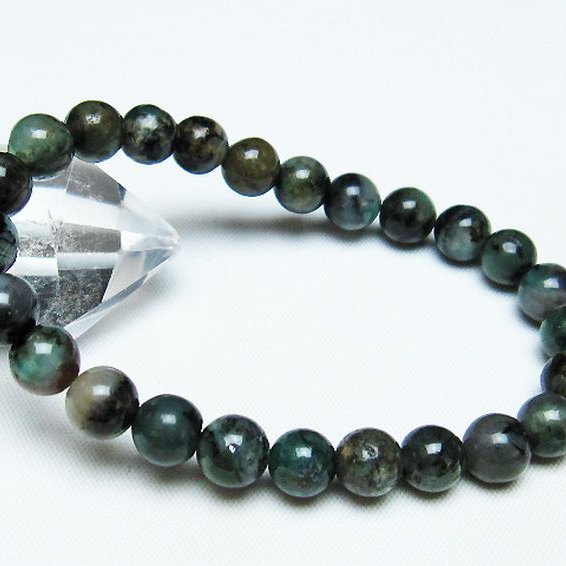 エメラルド ブレスレット 8mm [T398-9213]