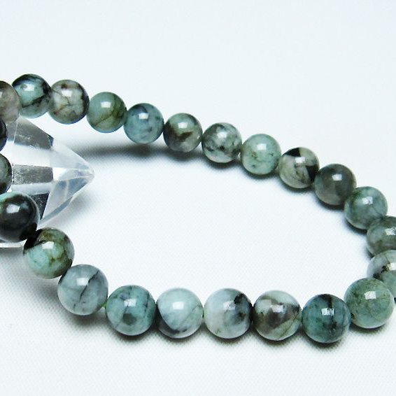 エメラルド ブレスレット 8mm [T398-9310]