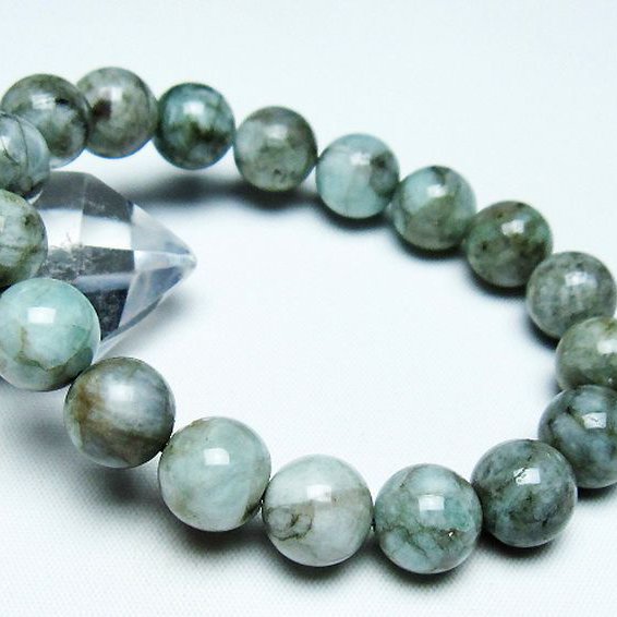 エメラルド ブレスレット 12mm [T398-9542]