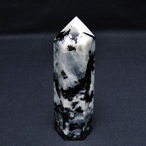 ムーンストーン 六角柱[T401-4416]