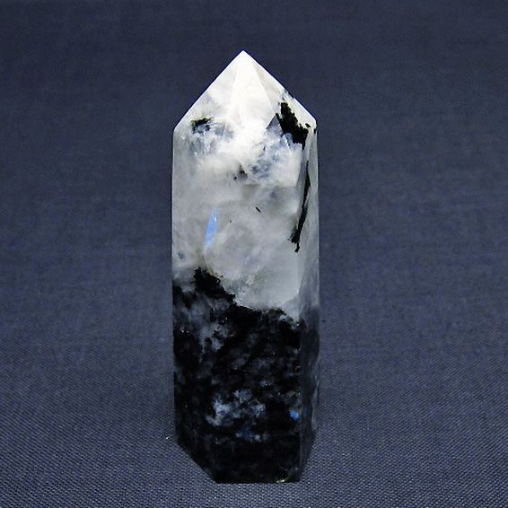 ムーンストーン 六角柱[T401-4494]