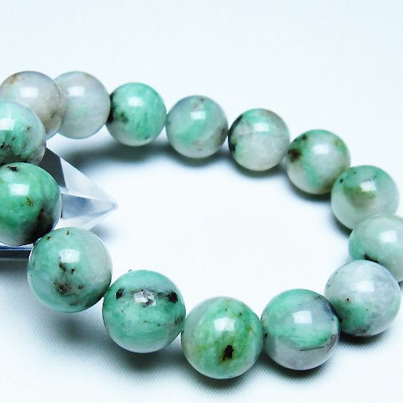 エメラルド ブレスレット 14mm [t402-3419]