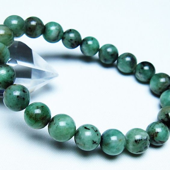 エメラルド ブレスレット 9mm [T402-3435]