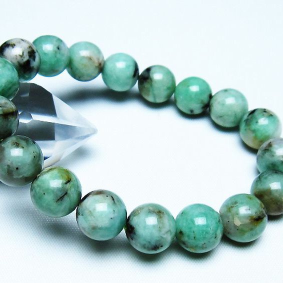 エメラルド ブレスレット 11mm [T402-3446]