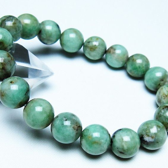 エメラルド ブレスレット 12mm [T402-3495]