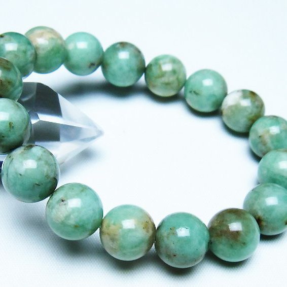 エメラルド ブレスレット 12mm [T402-3534]