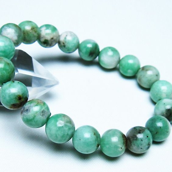 エメラルド ブレスレット 10mm [t402-3545]