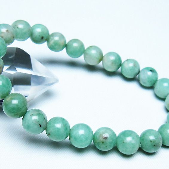 エメラルド ブレスレット 8mm [t402-3554]