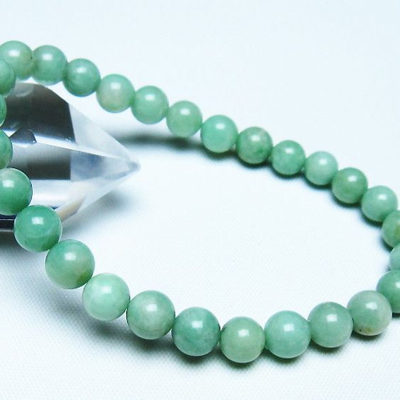 エメラルド ブレスレット 6mm [t402-3575]