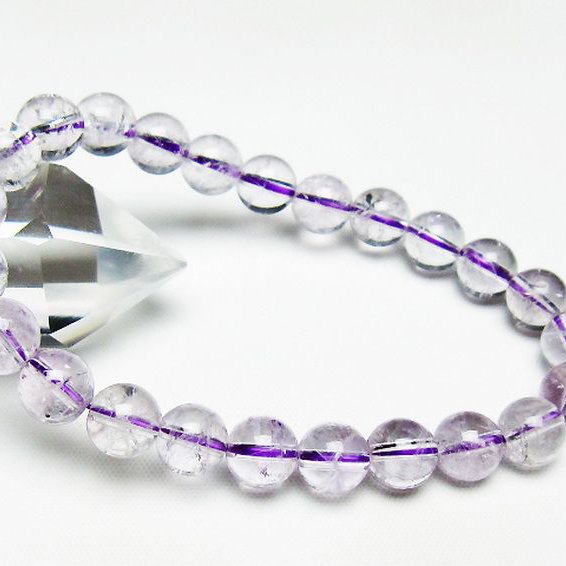 アメジスト ブレスレット 8mm [t403-17905]